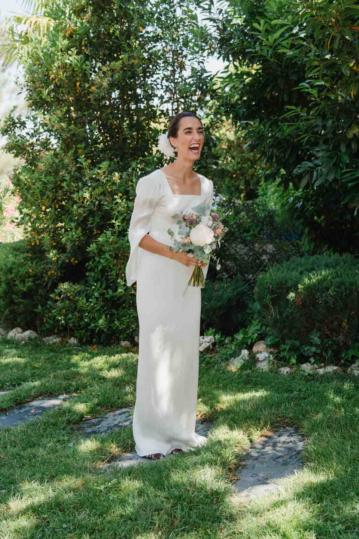 Bride Backless Dress