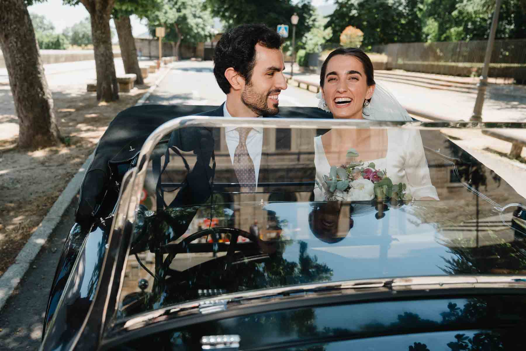 Cristina and Pablo wedding at Royal Monastery El Escorial photographed by Estudio Zoe