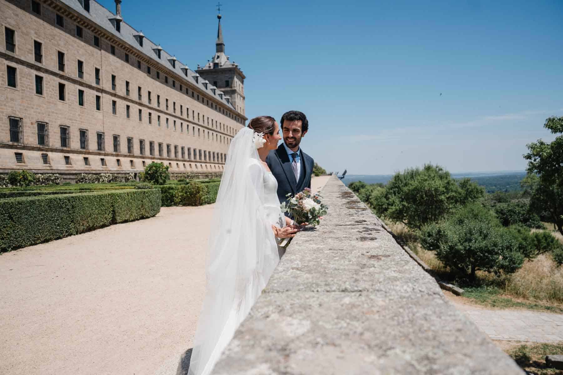 Guests cheering the newlyweds