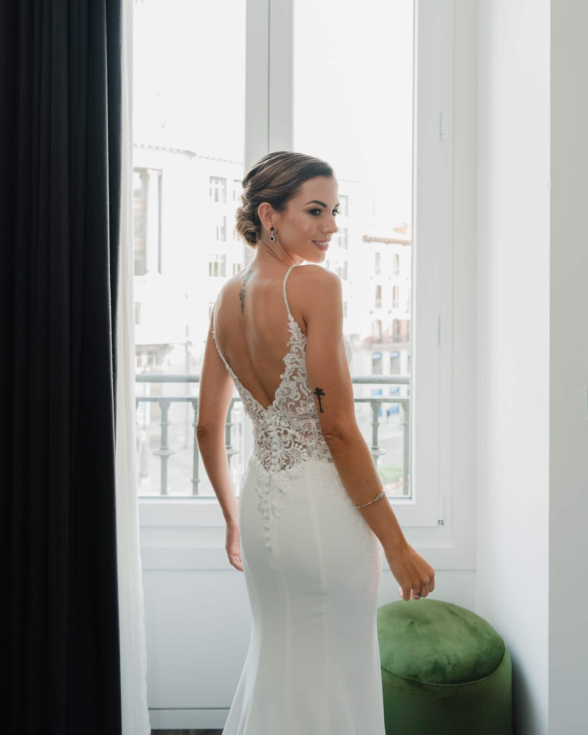 Bride Backless Dress