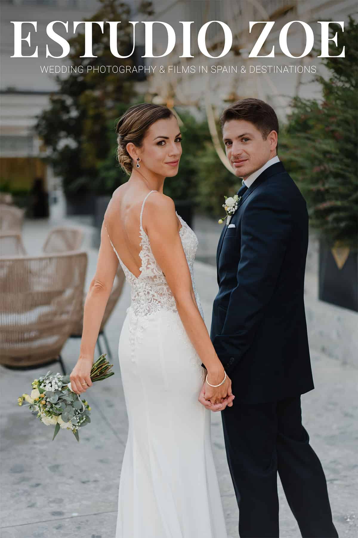 Estudio Zoe printed wedding magazine sample cover